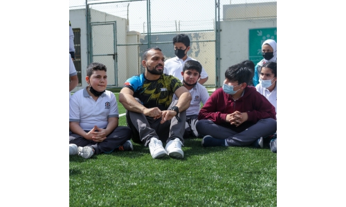 Hamza Kooheji inspires youngsters