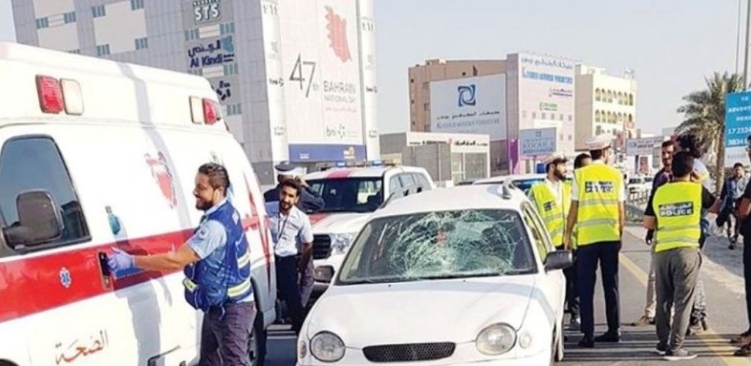 Bahraini seriously injured after being hit by car 