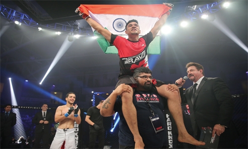 BRAVE CF is the only global MMA promotion to host events in India