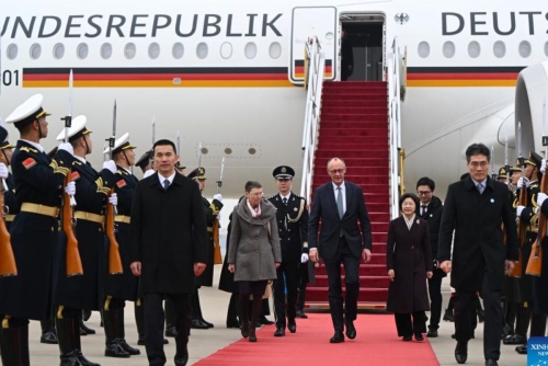 German Chancellor Merz Begins First China Visit in Beijing