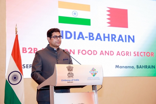 India, Bahrain Emphasize Cooperation in Growing Food and Agriculture Sectors