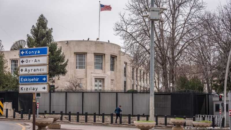 US embassy in Turkey targeted