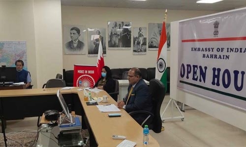 Take Covid-19 jabs immediately, Indian Ambassador of Bahrain tells virtual Open House 