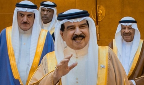 His Majesty the King Receives Parliament and Shura Leadership