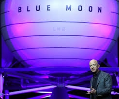 Amazon’s Bezos unveils lunar lander project ‘Blue Moon’