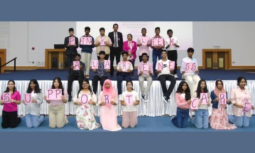 BIS observes Think Pink Week to raise awareness for breast cancer BIS observes Think Pink Week to raise awareness for breast cancer