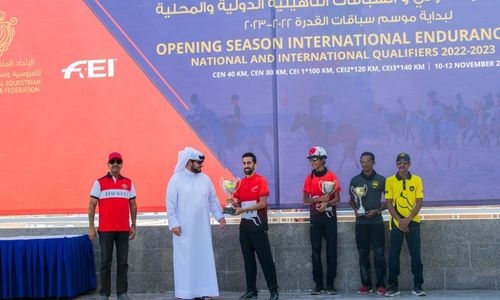Al Zaeem team wins International Endurance Race