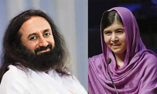 Sri Sri Ravishankar mocks Malala, gets trolled on Twitter Sri Sri Ravishankar mocks Malala, gets trolled on Twitter