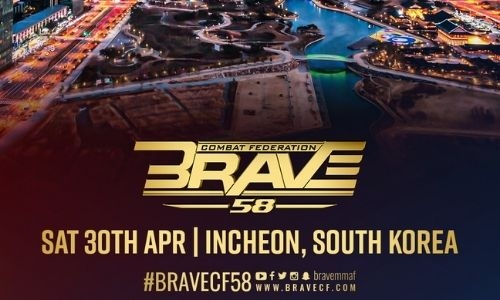 BRAVE CF announces South Korea will become 26th nation to host event