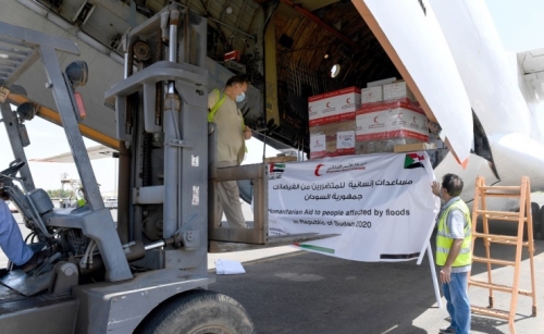 ERC's second aid plane delivered to Khartoum