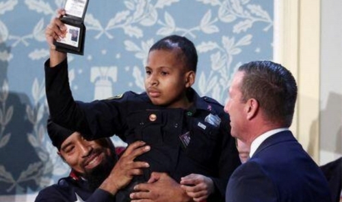 Trump Appoints 13-Year-Old Cancer Survivor as Youngest-Ever Honorary Secret Service Agent