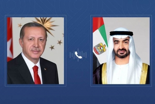 UAE, Türkiye leaders discuss regional military escalation in phone call
