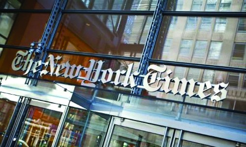 NY Times, in rare front-page editorial, urges gun control