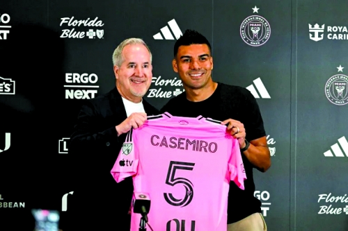 Casemiro keen to team with Messi at Miami