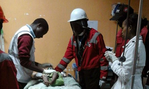 Baby girl rescued four days after Kenya building collapse