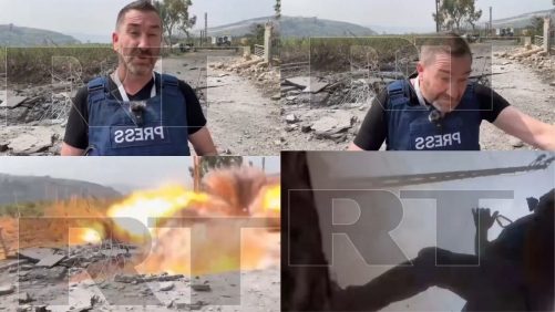 Journalists Injured in Israeli Strike Near Al-Qasmiya Bridge in Southern Lebanon