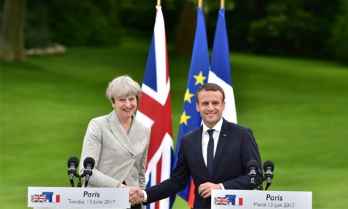 Macron says 'door always open' for UK to stay in EU