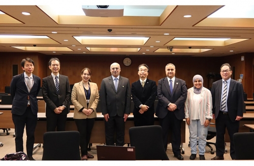 NSSA explores cooperation with Japan aerospace agency