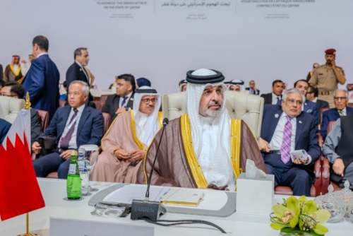 HH Shaikh Abdullah bin Hamad Represents King at Emergency Arab-Islamic Summit HH Shaikh Abdullah bin Hamad Represents King at Emergency Arab-Islamic Summit