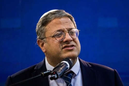 Israel says foiled plot to kill far-right minister Ben Gvir