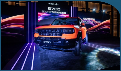 Jetour Unveils the G700 Premium Off-Road SUV in Dubai Jetour Unveils the G700 Premium Off-Road SUV in Dubai
