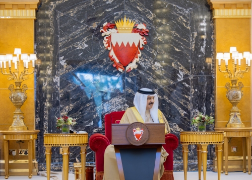 HM King Hamad Welcomes Participants of the King Hamad Forum for Justice