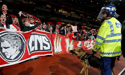 UEFA charges Arsenal, Cologne after fan chaos