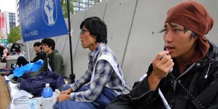 Japan students on hunger strike over security bills