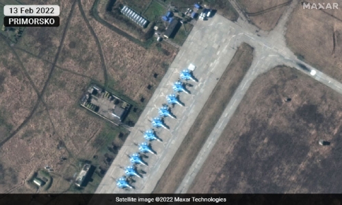 Latest Satellite Images Show Massive Russian Build-Up Near Ukraine