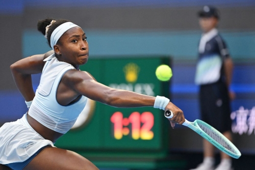 Gauff powers into Beijing semi-finals Gauff powers into Beijing semi-finals