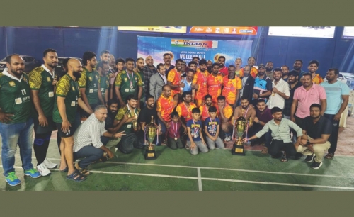 Indian Club Volleyball Tournament: Interlock-B Takes the Title