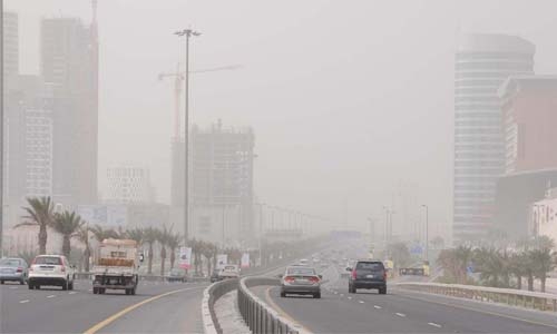 Light fog today, cold weather on Friday