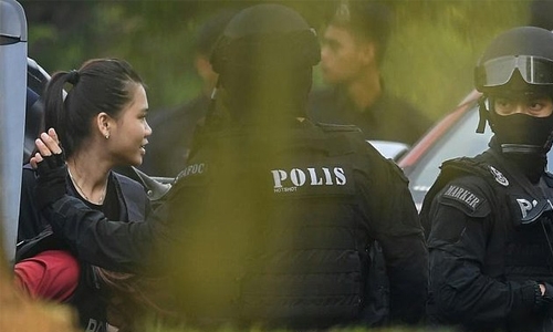 Kim murder suspects appear in Malaysian court