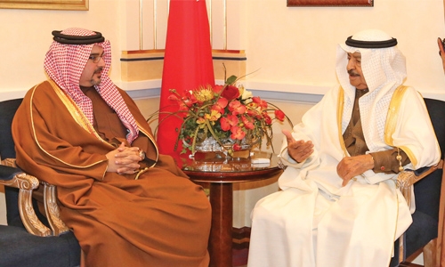 Premier, Crown Prince review development plan Premier, Crown Prince review development plan