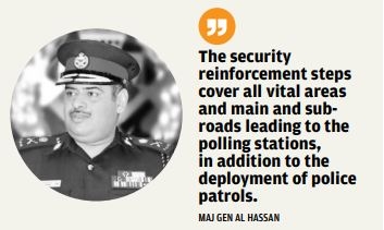 Security plan in place for polls Security plan in place for polls