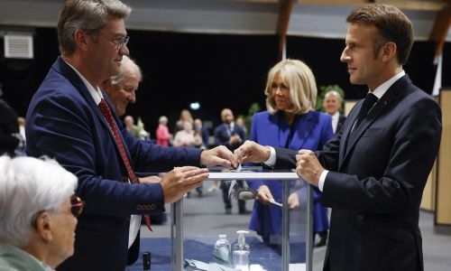 French voters turn out en masse as far right eyes huge gains