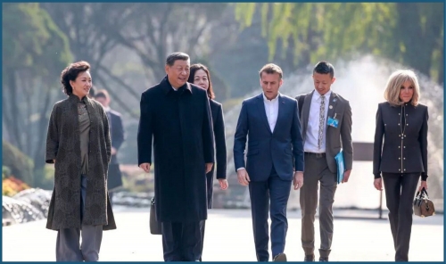 Macron Lands in Beijing to Boost Trade Ties and Discuss Ukraine Macron Lands in Beijing to Boost Trade Ties and Discuss Ukraine