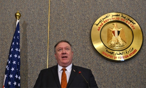 Pompeo vows US would work to expel Iran troops from Syria 