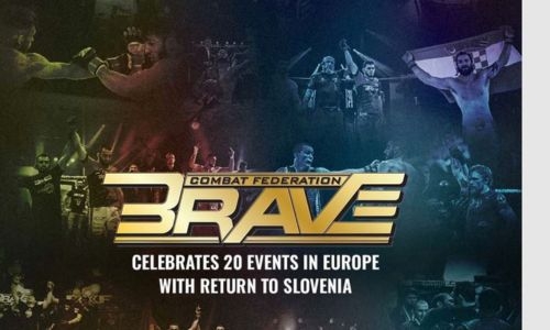 BRAVE CF celebrates 20 events in Europe with return to Slovenia BRAVE CF celebrates 20 events in Europe with return to Slovenia
