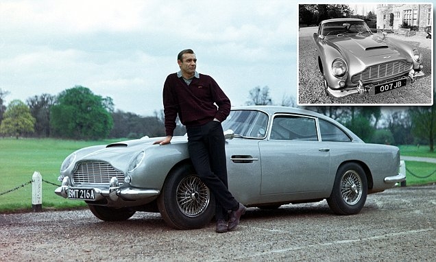 Legendary Aston Martin driven by James Bond is found 