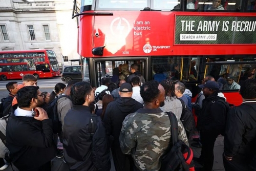 London Underground Strike Brings Rush-Hour Chaos