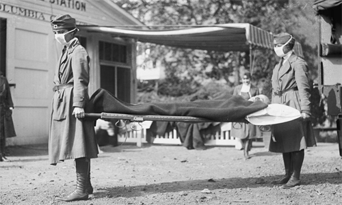 Covid has killed about as many Americans as the 1918-19 flu
