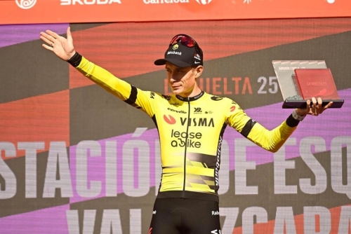 Vingegaard makes move as he powers to Vuelta stage nine win 
