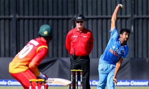 Bumrah grabs four wickets as Zimbabwe crash