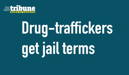 Drug-traffickers get jail terms