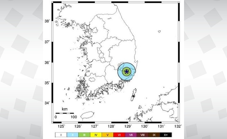 3.5 magnitude quake hits southeastern city- South Korea