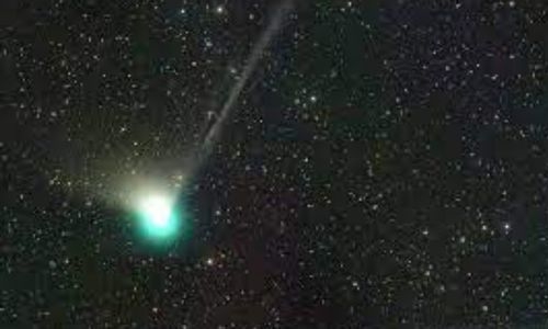 Green comet zooming our way, last visited 50,000 years ago