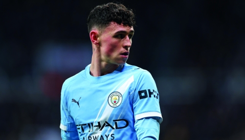 Man City’s Foden to play through pain of broken hand 
