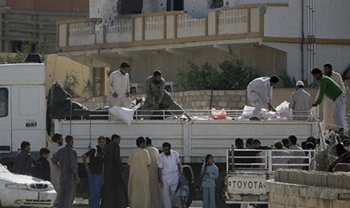 At least 50 dead in suicide truck bombing at Libya police school At least 50 dead in suicide truck bombing at Libya police school