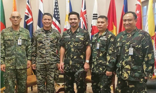 Pacquiao makes colonel of Philippines army
